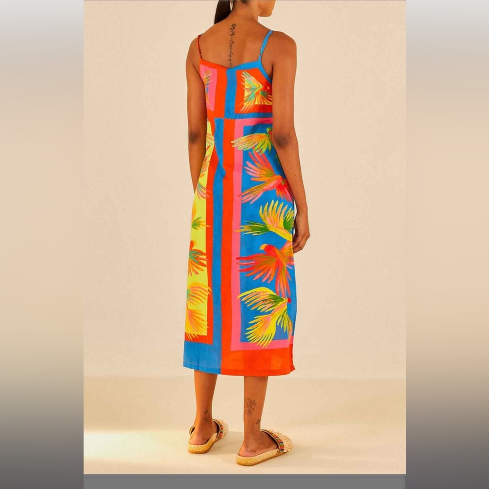 SOLD - FARM Rio Long Dress Size M - Picture 6 of 10